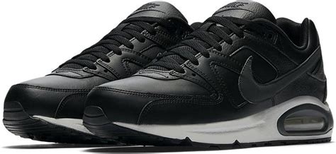 nike air sneakers heren zwart leder|nike heren sneakers.